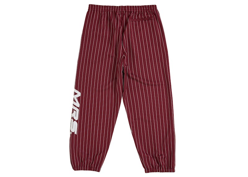 Lookbook Supreme Martine Rose Track Pant Red