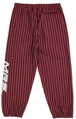 Supreme Martine Rose Track Pant Red Lookbook Supreme Martine Rose Track Pant Red