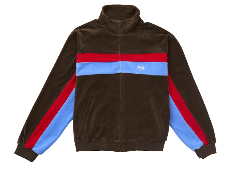 Supreme Martine Rose Velour Track Jacket Brown 圖 2