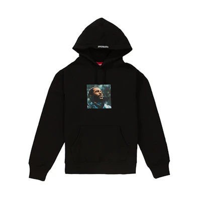 Supreme Marvin Gaye Hooded Sweatshirt Black