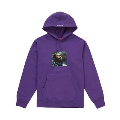 Supreme Marvin Gaye Hooded Sweatshirt Violet