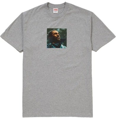 Supreme Marvin Gaye Tee HEATHER GREY Buy Supreme Marvin Gaye Tee HEATHER GREY