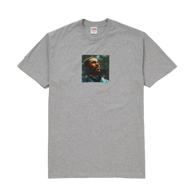 Supreme Marvin Gaye Tee HEATHER GREY
