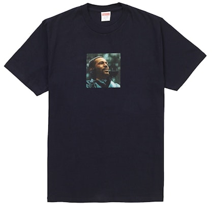 Supreme马文·盖伊海军蓝T恤 Buy Supreme马文·盖伊海军蓝T恤