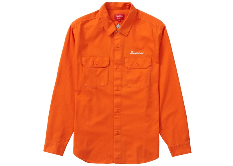 Supreme Mary Work Shirt Orange 圖 2