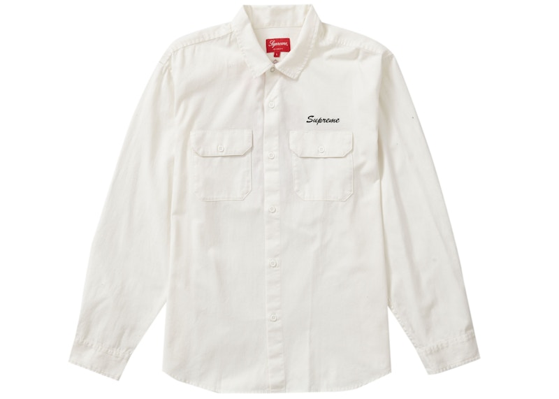 Order Supreme Mary Work Shirt White