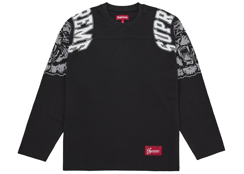 Buy シュプリーム マスコット 長袖フットボールトップ ブラック