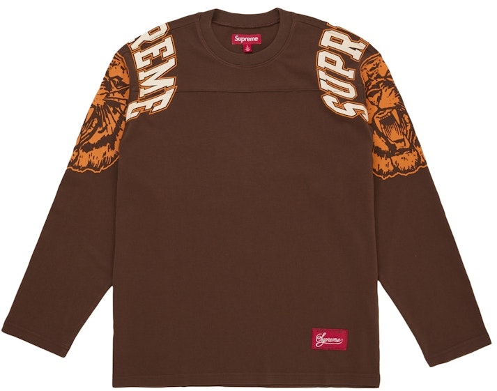supreme-mascot-l-s-football-top-brown
