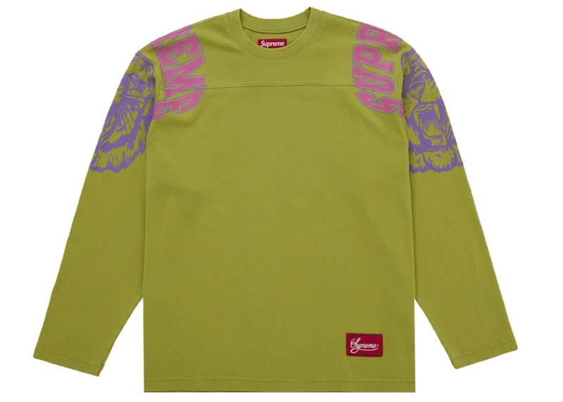 Supreme Mascot L/S Football Top Dark Yellow