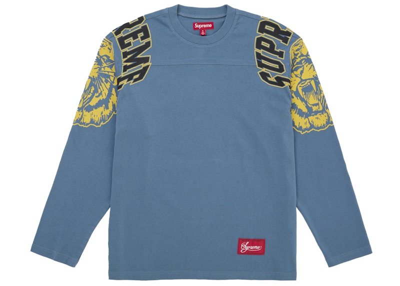 Supreme Mascot L/S Football Top Teal