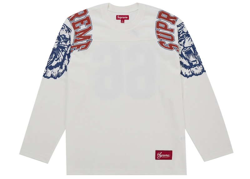 Supreme Mascot L/S Football Top White