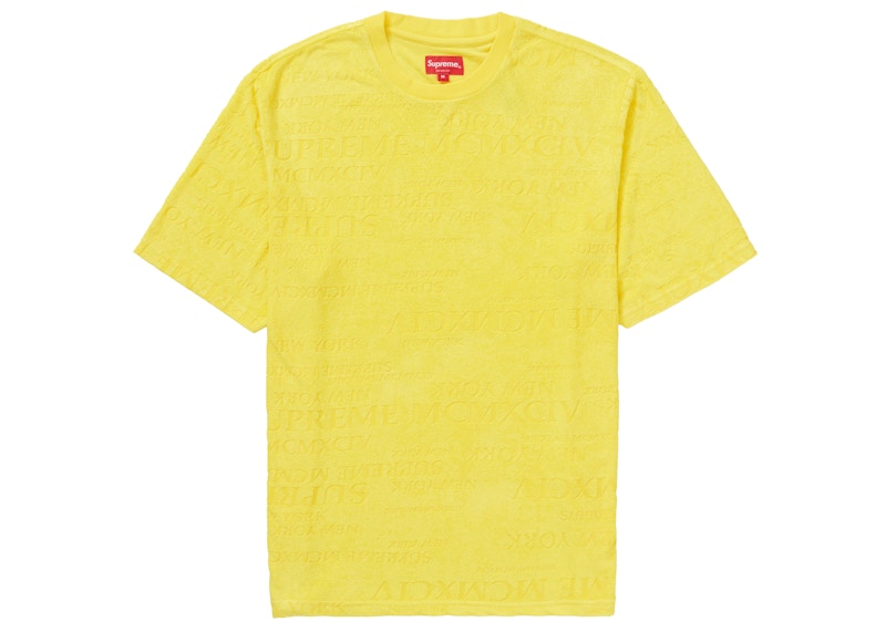 Buy シュプリーム '94 テリー S/S トップ (イエロー)
