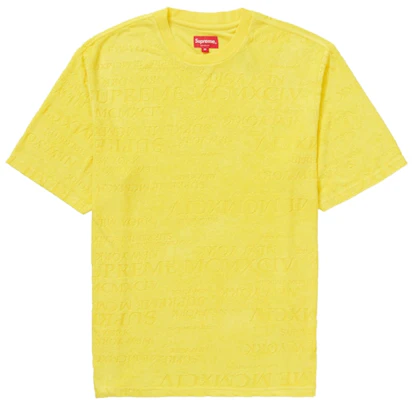 シュプリーム '94 テリー S/S トップ (イエロー)
Buy シュプリーム '94 テリー S/S トップ (イエロー)