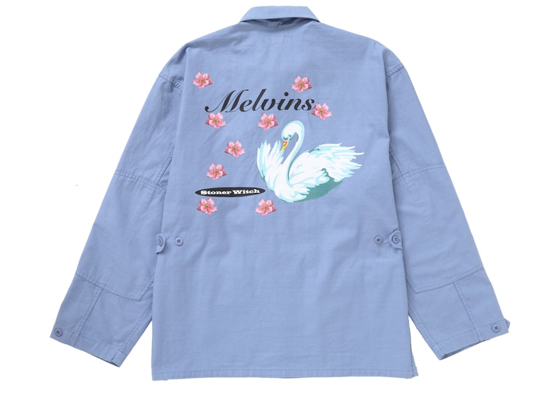 Supreme Melvins BDU Jacket Light Blue