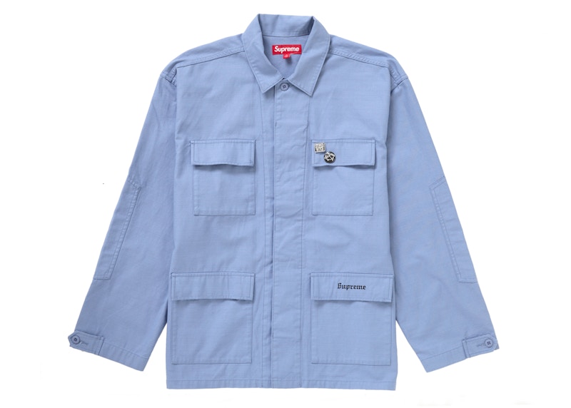 Supreme Melvins BDU Jacket Light Blue 圖 2
