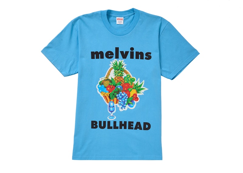 Supreme Melvins Bullhead Tee Bright Blue