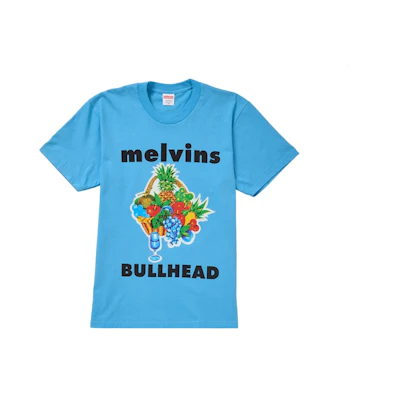 Supreme Melvins Bullhead Tee Bright Blue
