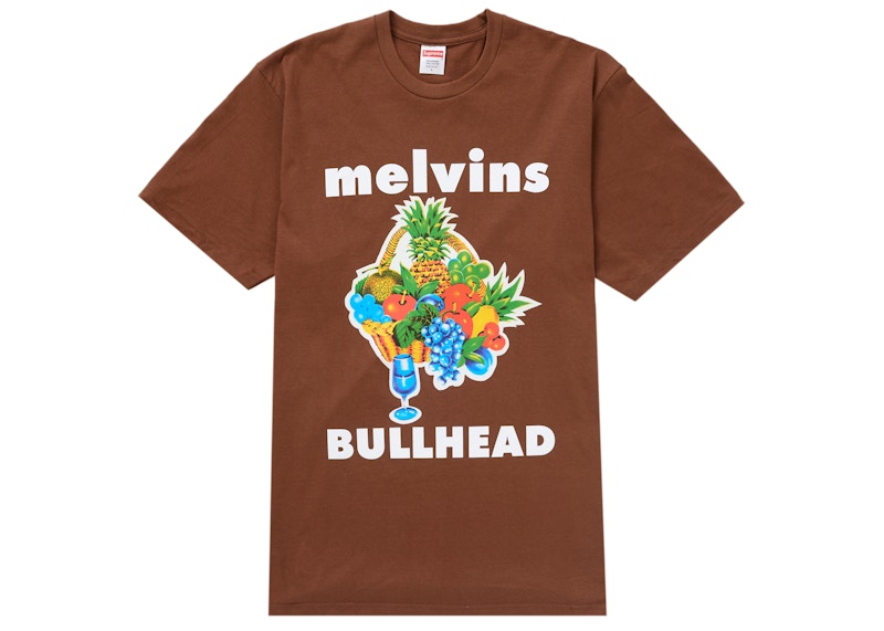 Supreme Melvins Bullhead Tee Brown