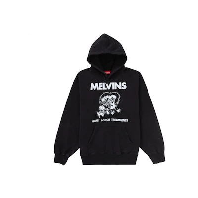 Supreme Melvins Hooded Sweatshirt Black