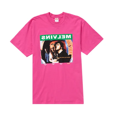 Supreme Melvins Prick Tee Fuchsia