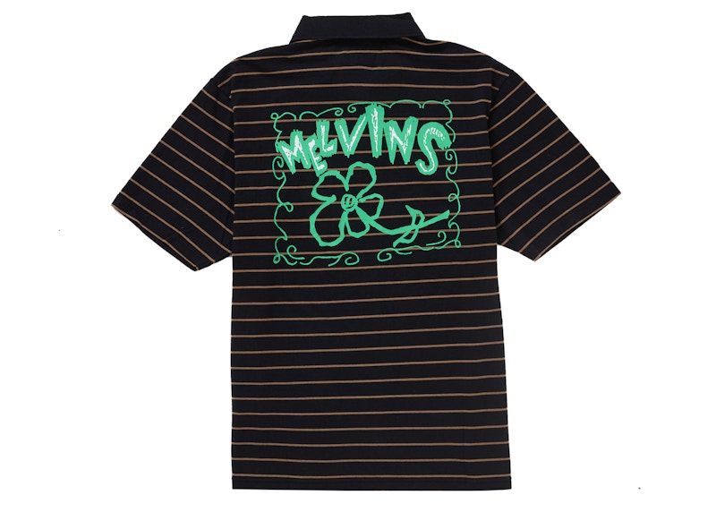 Supreme Melvins Stripe S S Polo Black