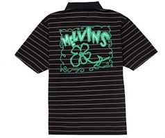 Supreme Melvins Stripe S S Polo Black Supreme Melvins Stripe S S Polo Black