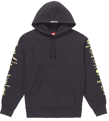 Supreme Menace Sweatshirt Hoodie Hitam Buy Supreme Menace Sweatshirt Hoodie Hitam