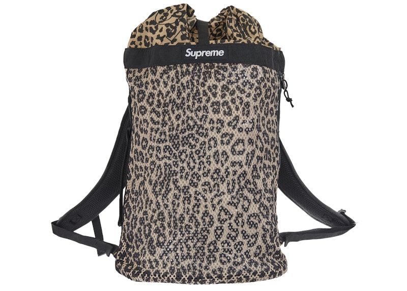 Supreme Mesh Supreme Cheetah Bag Supreme Mesh Duffle Bag Leopard