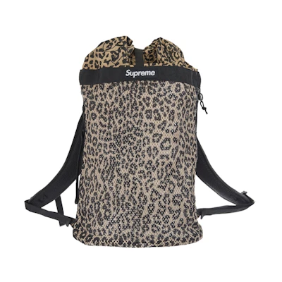Supreme Mesh Backpack Leopard