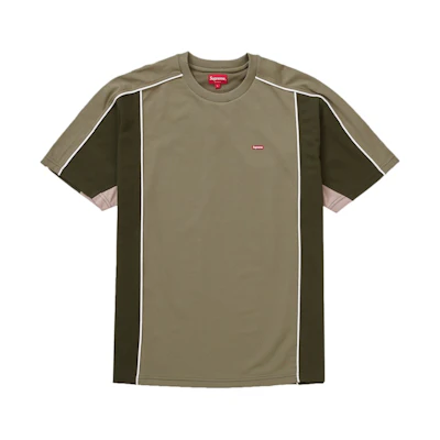 Supreme Mesh Panel S/S Top 'Light Olive'