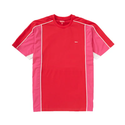 Supreme Mesh Panel S/S Top 'Red'