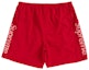 Buy Supreme Mesh Panel Water Short Red