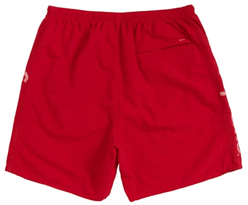 Supreme Mesh Panel Water Short Red Order Supreme Mesh Panel Water Short Red
