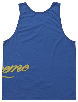 Supreme Mesh Script Tank Top Light Blue Order Supreme Mesh Script Tank Top Light Blue