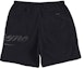 Order Supreme Mesh Script Water Short Black