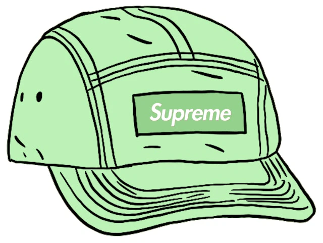 supreme-mesh-seersucker-camp-cap-mint