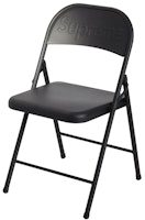 Supreme Metal Folding Chair Black