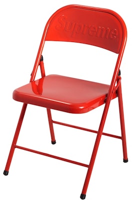 Supreme Metal Folding Chair Red Buy Supreme Metal Folding Chair Red
