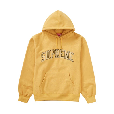 Supreme Metallic Arc Hooded Sweatshirt (SS23) Gold