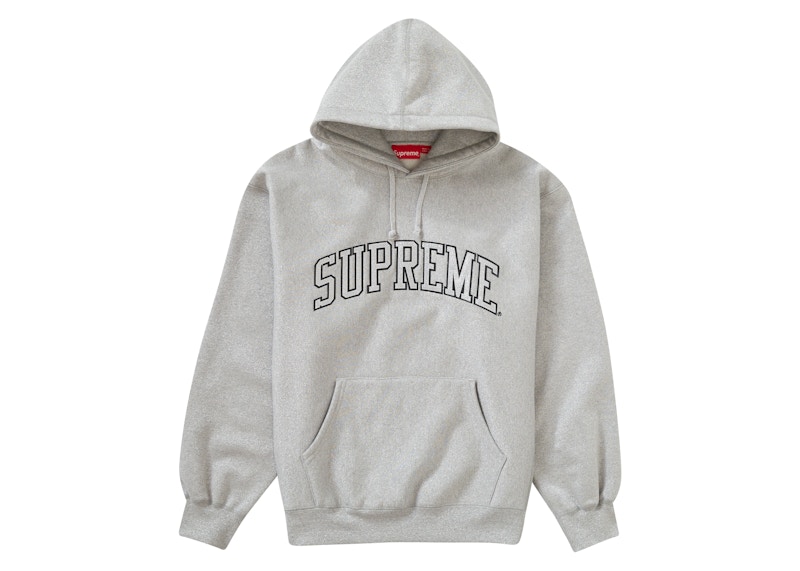 Supreme Metallic Arc Hooded Sweatshirt (SS23) Heather Grey