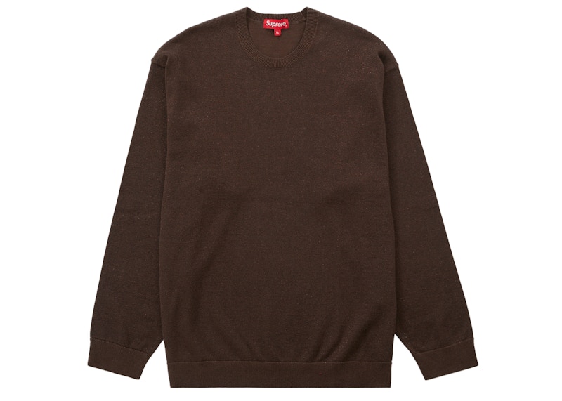 Supreme Metallic L/S Top Brown