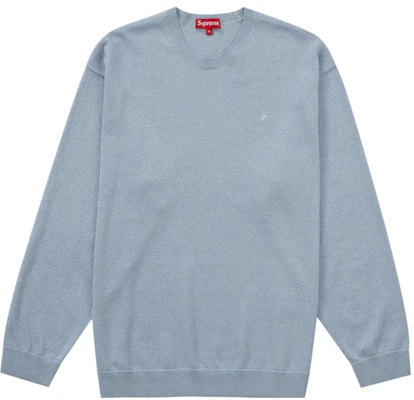 Supreme 金属感长袖上衣 浅灰色 Buy Supreme 金属感长袖上衣 浅灰色