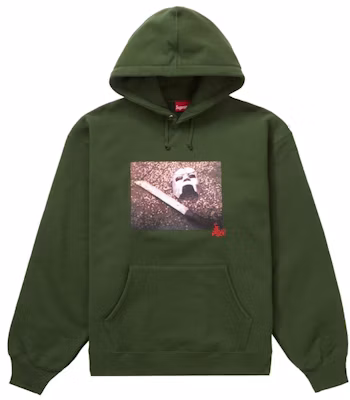 Supreme MF DOOM Hooded Sweatshirt Dark Olive Buy Supreme MF DOOM Hooded Sweatshirt Dark Olive