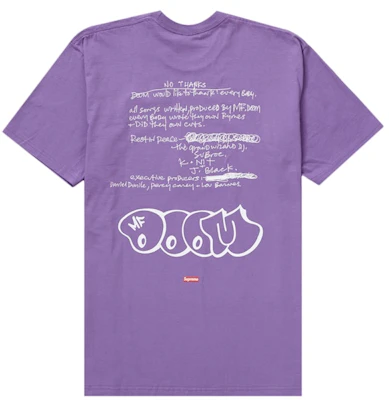Supreme MF DOOM 紫色T恤 Order Supreme MF DOOM 紫色T恤