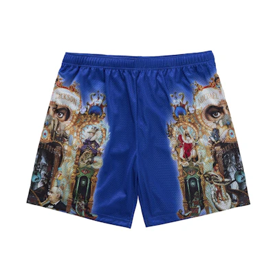 Supreme Michael Jackson Dangerous Mesh Short Royal