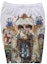 Shop Supreme Michael Jackson Dangerous Pantalón Corto de Malla Blanco