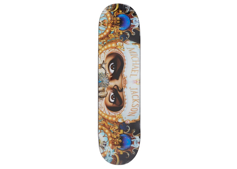Buy Supreme Michael Jackson Dangerous Skateboard Deck Multicolor