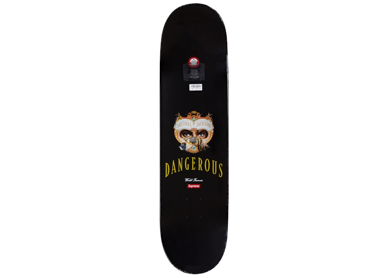 Order Supreme Michael Jackson Dangerous Skateboard Deck Multicolor