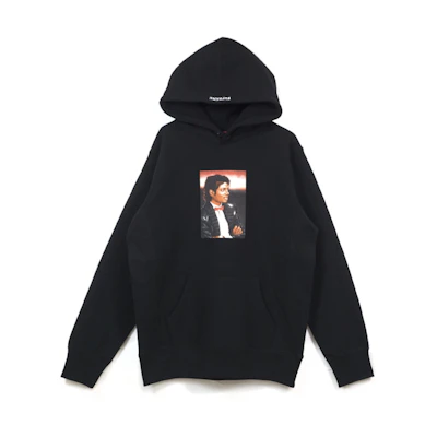 Supreme Michael Jackson Hooded Sweatshirt Black