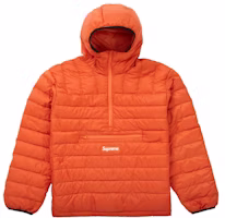 Supreme Micro Down Half Zip Hooded Pullover (FW21) Dark Orange Supreme Micro Down Half Zip Hooded Pullover (FW21) Dark Orange